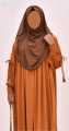 abaya borka ( Hata Kuchi ) Dubai Cherry stylish party borka (No hijab Only Borka) fashion collection Fashionable khimar Lycra borka for Women. 
