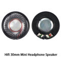 Hifi 30mm Mini Headphone Speaker Unit 32ohm Over Ear Headset Driver For Blutooth Earphone Diy Repair Parts Newest Hot Sale 2pcs Tetuo.