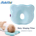 HelloKimi Memory Foam Baby Shaping Pillow Newborns Positioner Infant Sleeping Neck Support Cushion Cotton Newborn Ergonomic With Velvet Pillowcase. 