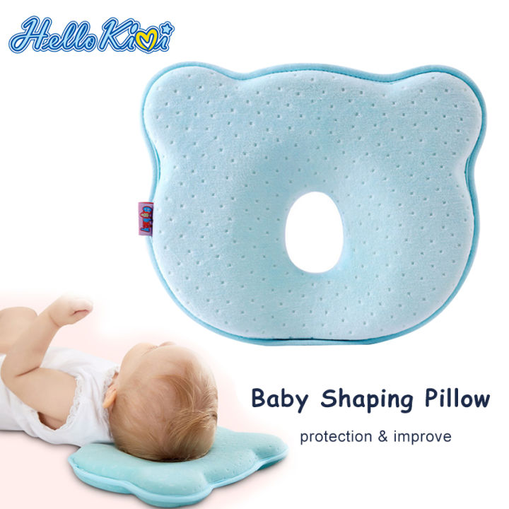 HelloKimi%20Memory%20Foam%20Baby%20Shaping%20Pillow%20Newborns%20Positioner%20Infant%20Sleeping%20Neck%20Support%20Cushion%20Cotton%20Newborn%20Ergonomic%20With%20Velvet%20Pillowcase%20-%20Image%203