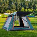Camping Tent Portable Quick Assemble up for Climbing Trekking Green 240x240x155cm. 