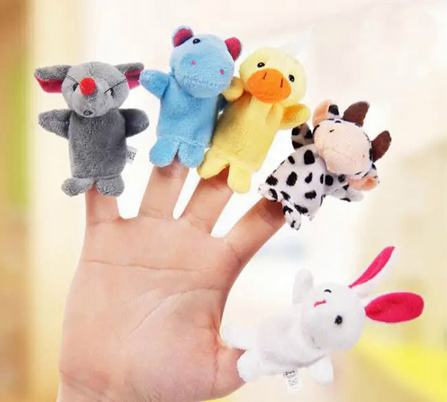 10%20Pcs/Lot%20Cartoon%20Biological%20Animal%20Finger%20Puppet%20For%20Child%20Baby%20Favor%20Dolls%20Lovely%20Mini%20Funny%20Soft%20Plush%20Toys%20-%20Image%205
