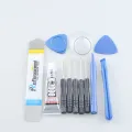 Accesfine Screen Front Glass With OCA Repair Kits For Samsung Galaxy S23 Ultra S22 Ultra 5G LCD Touch Panel Replacement. 