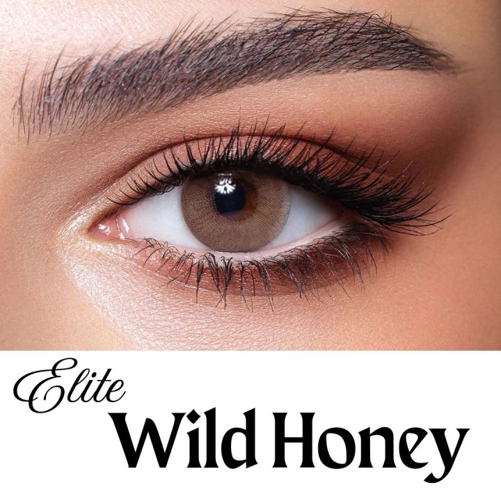 BELLA COLOR CONTACT LENSES with kit box FREE B17 Bella Elite Wild Honey Bella Elite Series