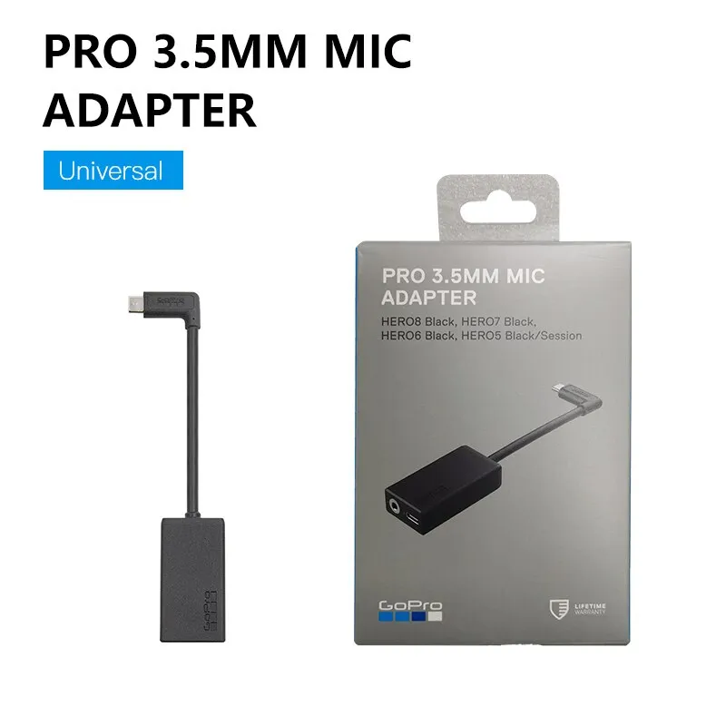 GoPro Pro Mic Adapter suit for HERO10 HERO9 HERO8 HERO7