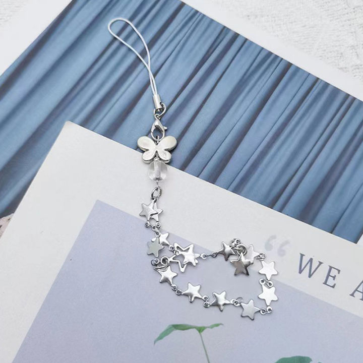 Original DIY Handmade Cute Alloy Phone Charms Women Pendant Kawaii Keychain  BAWEI