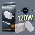 Vivo iQOO 120W Flash Charger Power Adapter with cable.