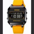 SKMEI Men Fashion Sports Waterproof LED Luminous Men Watch 1848-Black -Yellow- Red Available. 