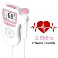 Testable 2.5MHz Doppler Fetal Heart rate Monitor For Pregnant Women Pregnancy Baby Fetal Sound Heart Rate Monitor 9 Weeks. 