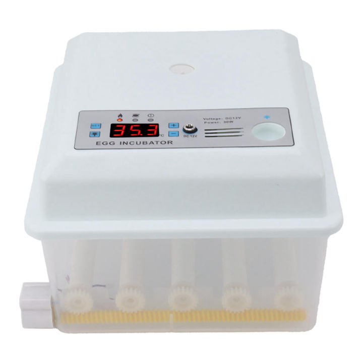 Egg Incubator Automatic Temperature Control Poultry Hatching Machine 16 Eggs Turner for Chickens Goose Duck White EU Plug 100 to 240V