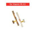 for Xiaomi Mi A3 Power Volume Side Key button Flex Cable On Off Switch Flex Replacement Repair Parts. 
