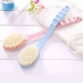【Hey my home】Plastic bathroom Body Bath Long Handled Brush Cleaning Mage Tail hanging.