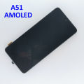 Super AMOELD Display For Samsung Galaxy A51 LCD Display Touch Screen Digitizer Assembly For Samsung A51 SM-A515F LCD Display With Frame.