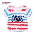 Summer Kids Boys T Shirt Crown Print Short Sleeve Baby Girls T-shirts Cotton Children T-shirt O-neck Tee Top Boy Clothes DX-BS10. 