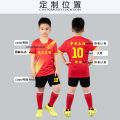 Children's Football hes suit o mized Football swear Competition eam hes Short-eeed raining hes Football eam hes. 