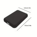 New For Apple Magsafe External Battery Case Wireless Magnetic Battery Cover Black All-inclusive Shockproof PC Hard Accessories.