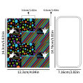 5 Sheets Halloween Candy Bar Labels,Oh Sheet Ghost, Pumpkin Mini Candy Bar Wrappers Chocolates Bar Stickers Halloween Decoration.