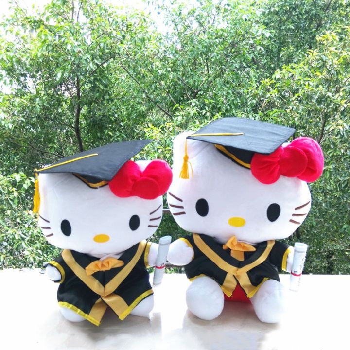 Sanrio%20Cinnamoroll%20Kuromi%20Hello%20Kitty%20Plush%20Graduation%20Season%20Toy%20Cartoon%20Soft%20Stufffed%20Doll%20Anime%20Decor%20Toys%20For%20Children%20Gift%20-%20Image%205