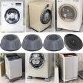 Washing Machine Stand 4 Washing Machine Bases universal shock-absorbing feet.