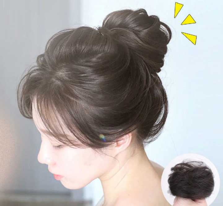 A%20TO%20Z%20MALL%20Cute%20Ball%20Head%20Wig%20Black%20Light%20Brown%20Headband%20Girl%20Natural%20Scrunchie%20Hairdo%20Natural%20Fluffy%20Simulation%20Hair%20Accessories%20-%20Image%205