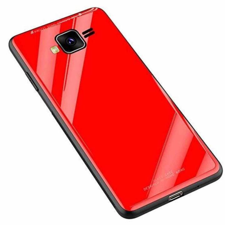 Samsung Galaxy J2 Prime - Tempered Glass case Back cover Phone Cover