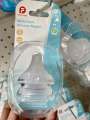 Finercare Baby Pacifier Universal Nipple 5cm Wide Diameter Bottle Pacifier -1box_2pcs.