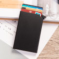 Aluminium Alloy Anti Rfid Blocking Bank Card Holder ID Bank Card Case Rfid Protection Metal Credit Card Holder. 