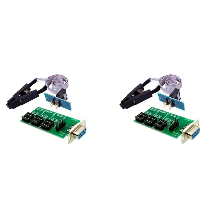 2X UPA USB V1.3 Xprog ECU Chip Tuning Programmer Eeprom Board Adapter with SOP8 SOIC8 Clip for 24CXX & 25 Chips(Full)