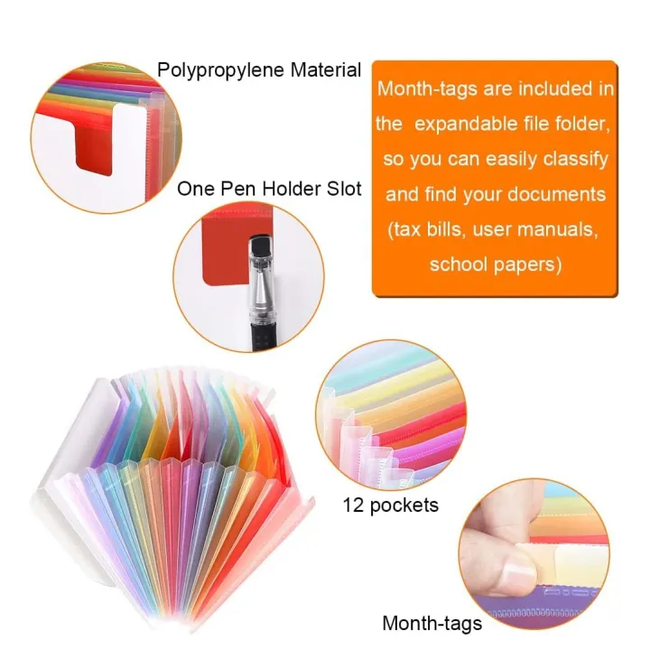 File%20Folders%20Portable%20Expanding%2012-Pocket%20File%20Folder%20A4%20Accordion%20File%20Document%20Organizer%20for%20Home%20Office%20School%20-%20Image%204