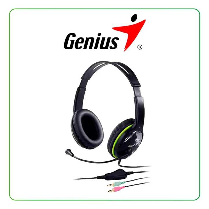 Genius HS-04S | Stereo Headset with Noise-Cancelling Microphone