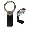 Magnifying Glass Folding Stand LED Illuminated Lamp. 