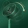 Rechargeable USB Desktop Fan 3 Speeds Wind Adjustable Heigh for Office Home Outdoor Portable Desk Fan. 