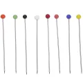250 Pieces Sewing Pins Ball Gl Head Pins Straight Quilting Pins For Dressmaker Jewelry Decoration(null).. 