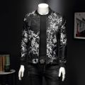 Paisley Pattern Floral Jacket Men 2020 Spring Retro Slim Bomber Jacket Coat Fashion Men's Street Embroidered Flower Jacket Coats. 