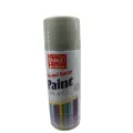 Spray paint silver. 