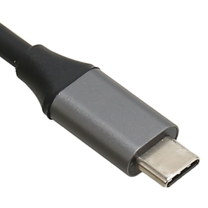 USB C Hub, 5 In 1 USB Hub Multiport Adapter Plug and Play for Business Travel for Office