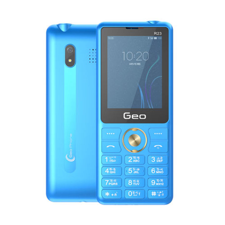 Geo R23 Feature Phone 2500 mAh Big Battery Torch Wireless FM