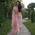 New Collection: Screen Print Cotton Shalwar Kameez for Women - Comfortable and Suitable for All Seasons and Occasions - Three Piece Dress.