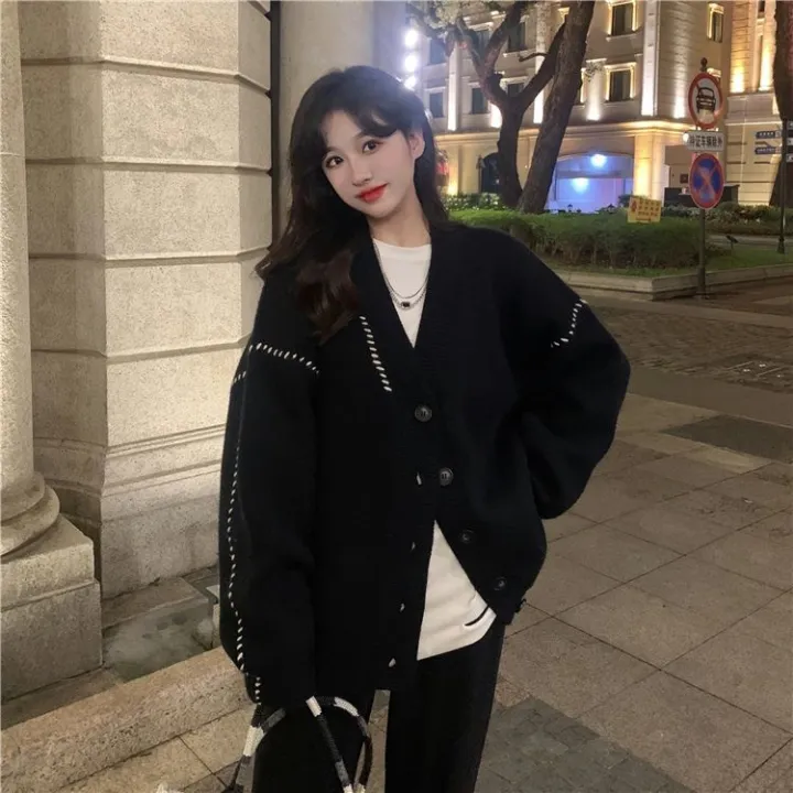 Autumn%20and%20Winter%20New%20Lazy%20Wind%20Sweater%20Cardigan%20Coat%20Women's%20Korean-Style%20Mid-Length%20Outerwear%20Student%20Knitwear%20Loose%20All-Matching%20-%20Image%207