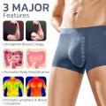 Energy-Field-Therapy Men's Long-Lasting Underwear Male Growth Tightening Slimming Breathable Men's Underwear Gift.