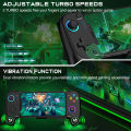 Saitake 7007F RGB Wireless Bluetooth Connection For Cloud Gaming Switch/Android/iOS Mobile Phone Hall effect Gamepad.