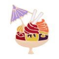 【beauty code store】Enamel Pins Cute Cartoon Brooches Cakes Milk Candy Pizza Lapel Pin Bag Button Badge Jewelry Gift For Kids.