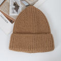 Women Winter Hat Fashion Minimalist Knitted Hat Kpop Style Soft Thick Beanie Hats For Women Streetwear Winter Cap. 