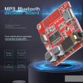 RED Color XY-BT-MINI MP3 Bluetooth Decoder Board 5V Mini Amplifier Circuit For 3W Speaker 3W Audio Amplifiers Board With Bluetooth Amplifier Circuit For Home Theater Stereo Speakers.