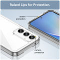 For Samsung A55 Case Cover Samsung A55 Capas Colour Frame Shockproof Phone Bumper Transparent Clear Samsung Galaxy A 55 A55 5G.