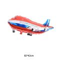 3Pcs Cartoon Large Airplane Balloons Inflatable Toy Birthday Party Decorations Plane Globos Fighter Aircraft Aircraft Air Balloon Kids Boy. 