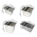 Oblong Semiautomatic Bar Tools Coffee Residue Bucket Coffee Appliance Coffee Knock Box Slag Drum Slag Tank Powder Slag Drum.