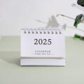 Small Mini Calendar Aesthetic Portable Desktop Calendar Compact Fresh Notebook Calendar for Office School Home Gift Student.