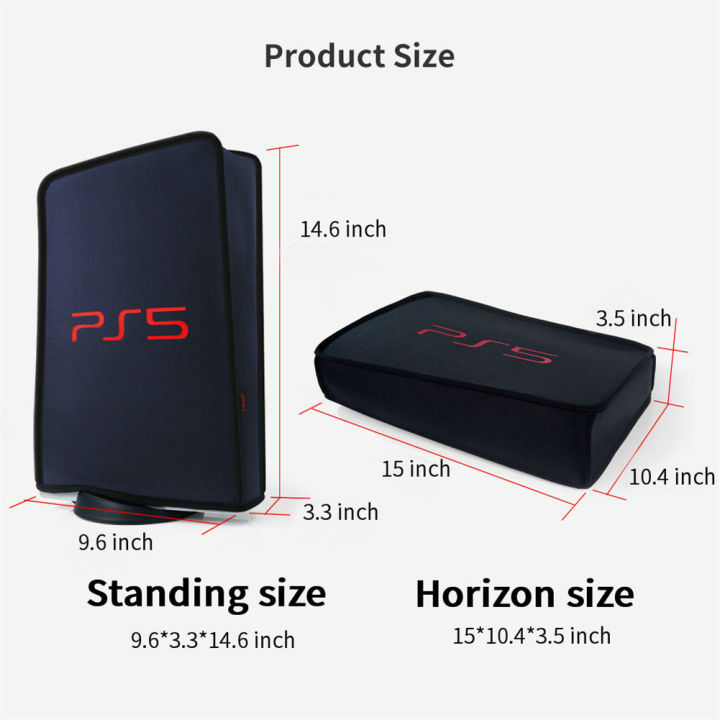 Dust%20Cover%20Compatible%20For%20Ps5%20Game%20Console%20Waterproof%20Protective%20Cover%20Washable%20Case%20Dust-proof%20Accessories%20-%20Image%202