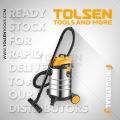 TOLSEN 1200W 30L Wet and Dry Vacuum Cleaner - Model 79608. 